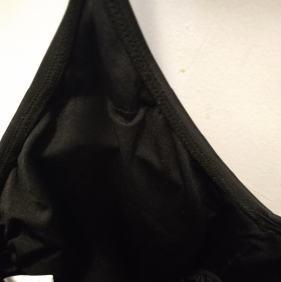 new without tags size S/M black High Waisted Peplum Tankini - Picture 7 of 12